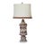 Antique Italian Cantagalli Daliso Lustro Handpainted Lamp For Sale