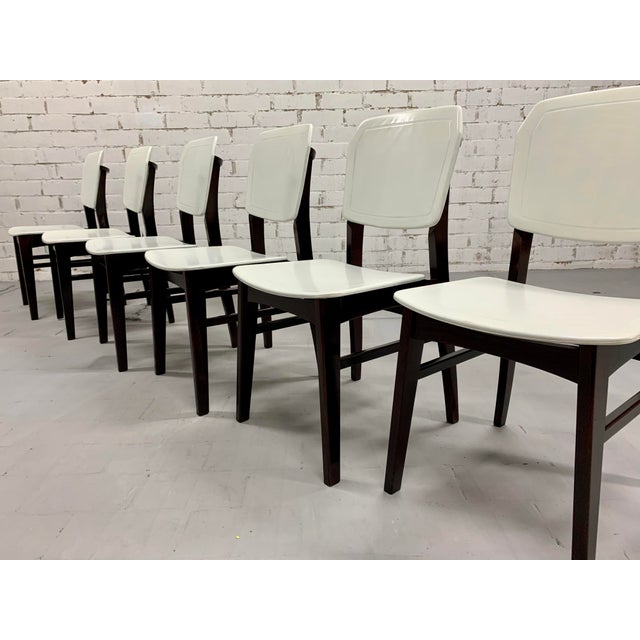 Vintage Mid Century Danish Dining Chairs Set Of 6 Chairish