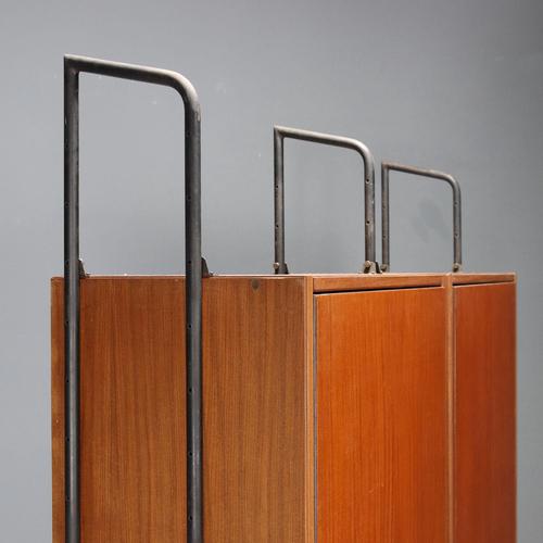 Vintage Cabinet in Mahogany Veneer, 1960s For Sale - Image 9 of 13