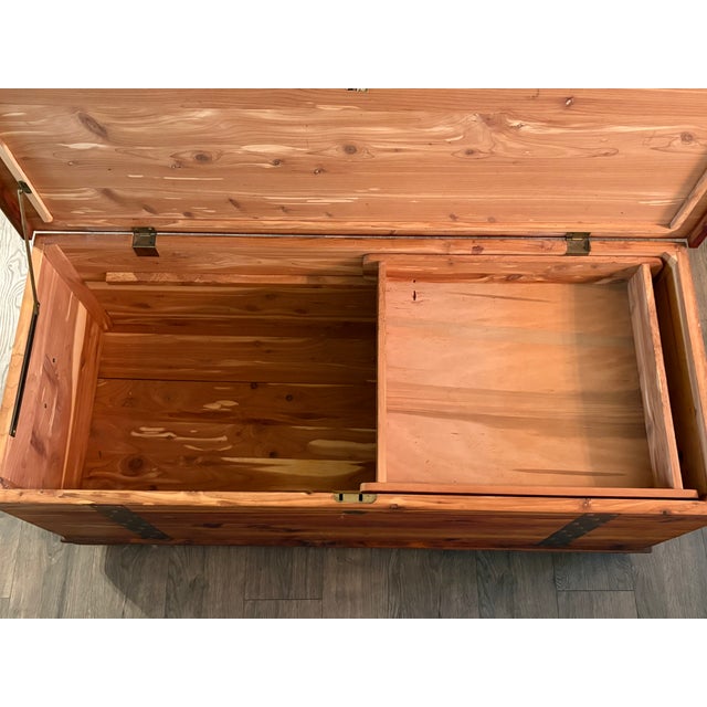 1920's Cedar Hope Chest For Sale - Image 10 of 10