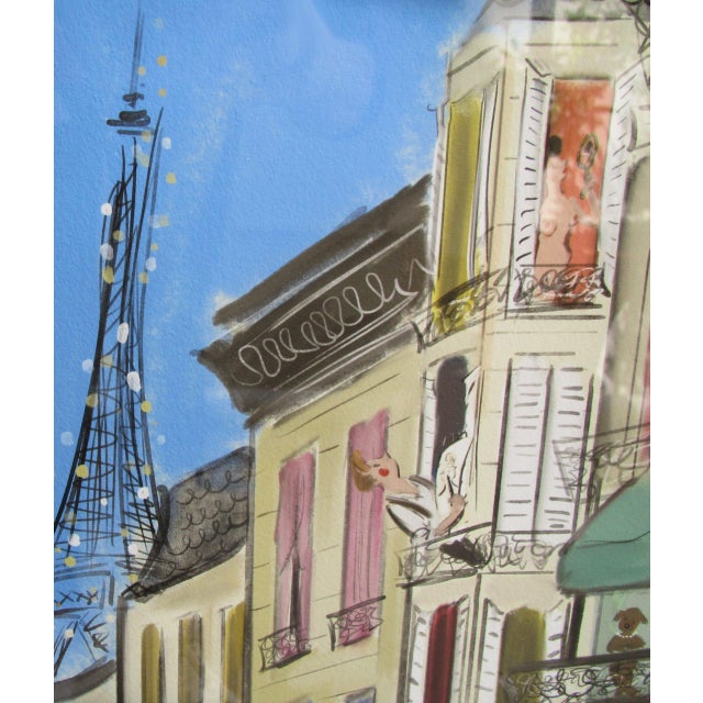 Not Yet Made - Made To Order Grace Travels the World: Paris, Framed Print For Sale - Image 5 of 7