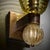 Pair of Murano Olive Green Glass and 24 Carat Gold Avventurine Sconces For Sale - Image 10 of 10