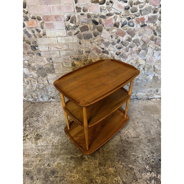 Vintage Blonde Drinks Trolley from Ercol, 1960s For Sale - Image 15 of 18