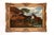 A charming antique Georgian period oil painting of horses. This is English, we would date it from around the 1790-1810...