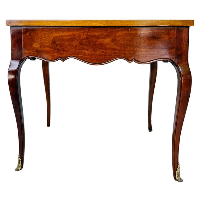 1970s High-Shine French Provincial-Style Inlaid Mahogany Side Tables by Sherrill Furniture - A Pair For Sale - Image 17 of 18