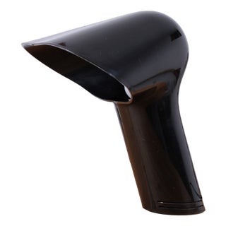 Sorella Black Table Lamp by Guzzini, 1970s For Sale