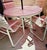 Tropitone Vintage Patio Set Four Chairs and a Table Brasilia For Sale - Image 4 of 12