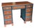 Vintage Pedestal Horseshoe Desk Botanical Collection For Sale