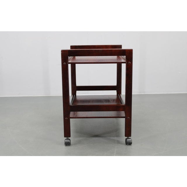 Vintage Scandinavian Teak Serving Cart from BRDR Furbo Spøttrup, 1970s For Sale - Image 6 of 13