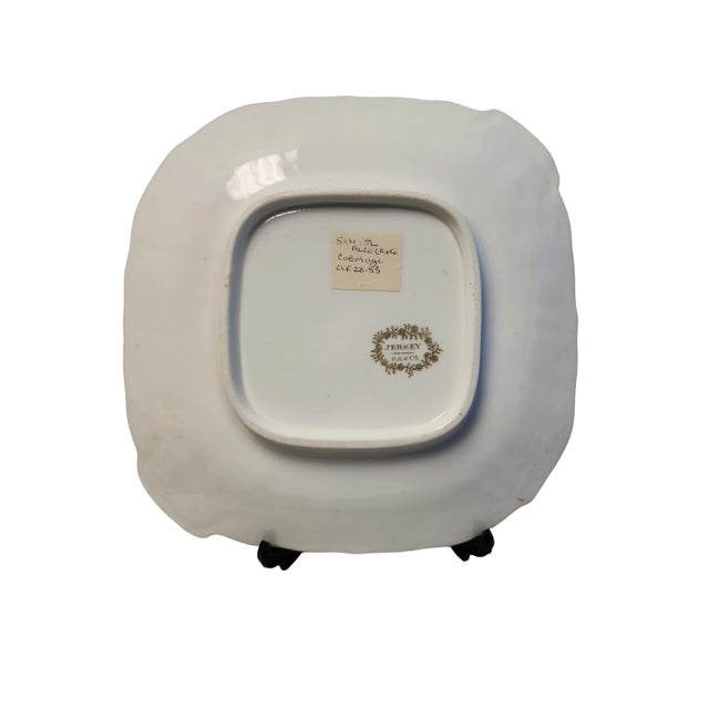 English Pair Samuel Alcock Jersey Pattern Plates Circa 1830 For Sale - Image 3 of 9