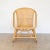 Modern 1960s Pair of Italian Woven Chairs For Sale - Image 3 of 10