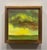 Funnel I depicts a swirling funnel cloud emerging from a vibrant landscape, infused with hues of green and gold. The...