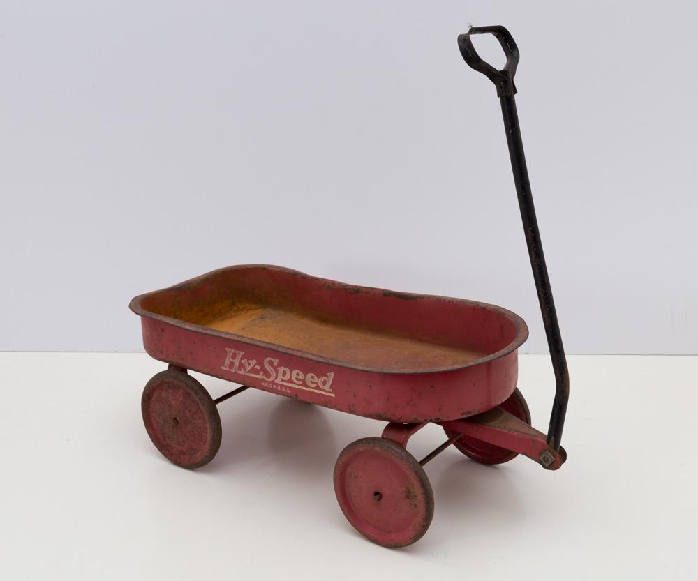 childs red wagon
