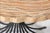 Contemporary Contemporary Ironies Aslo Wrought Iron and Faux Wood Center Table For Sale - Image 3 of 4