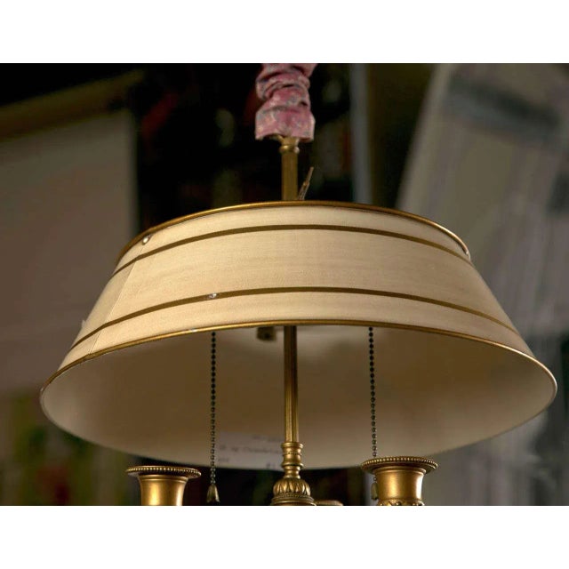 Bronze Dore Louis XV Style Chandeliers - Pair For Sale In New York - Image 6 of 10