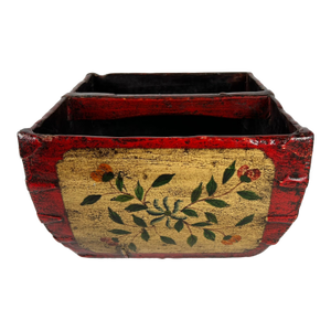 Late 20th Century Chinese Decorated Rice Measure