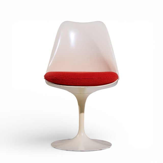 Mid 20th Century Eero Saarinen for Knoll Mid Century Tulip Side Chair - Pair For Sale - Image 5 of 13