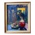 Mid Century Modern Swedish Expressionist Oil Painting - Uno Bornemark (1924–2009) For Sale