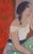 Contemporary Michel Sarazin, Portrait of a Pensive Woman, 2000s, Oil Pastel on Board, Framed For Sale - Image 3 of 18