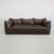 Le Bambole 3-Seater Sofa in Dark Brown Leather by Mario Bellini for B&B Italia, 1970s, in Good conditions. Designed 1970...