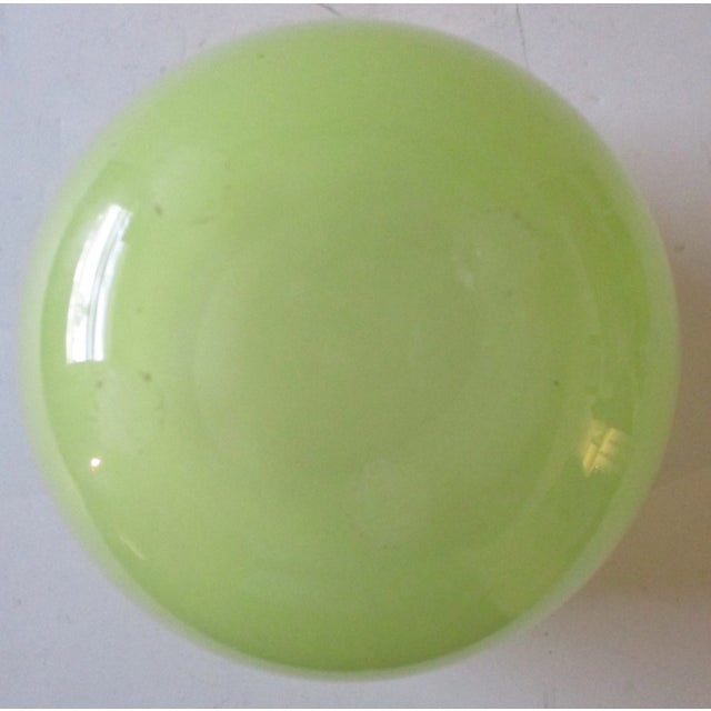 Cyan Design Cyan Design Large Celadon Green With Hand Applied Amber Stripe Vase For Sale - Image 4 of 8