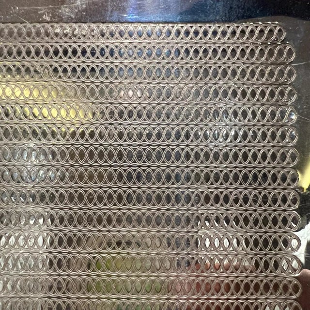 WMF Ikora S Collection Tray, Textured Silver Platter, Vintage 1970s For Sale - Image 9 of 9