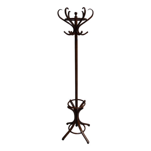 Vintage Standing Coat Rack from Thonet, 1920s For Sale