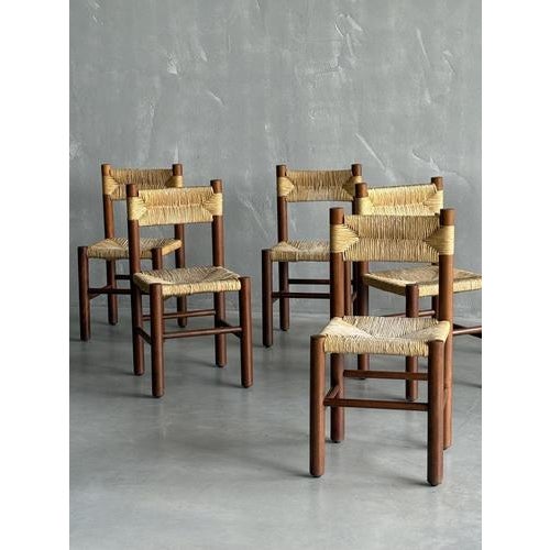 1970s Chairs in the style of Charlotte Perriand, 1970s, Set of 8 For Sale - Image 5 of 11