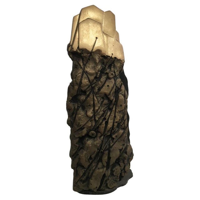Vintage Italian Abstract Bronze Sculpture, 1979 For Sale - Image 18 of 18