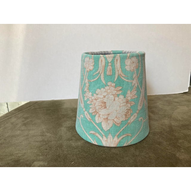 Not Yet Made - Made To Order Antique French Fabric Chandelier Shade For Sale - Image 5 of 5