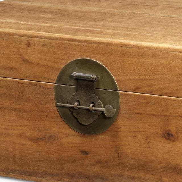 Chinese Camphor Travel Chest For Sale - Image 5 of 7