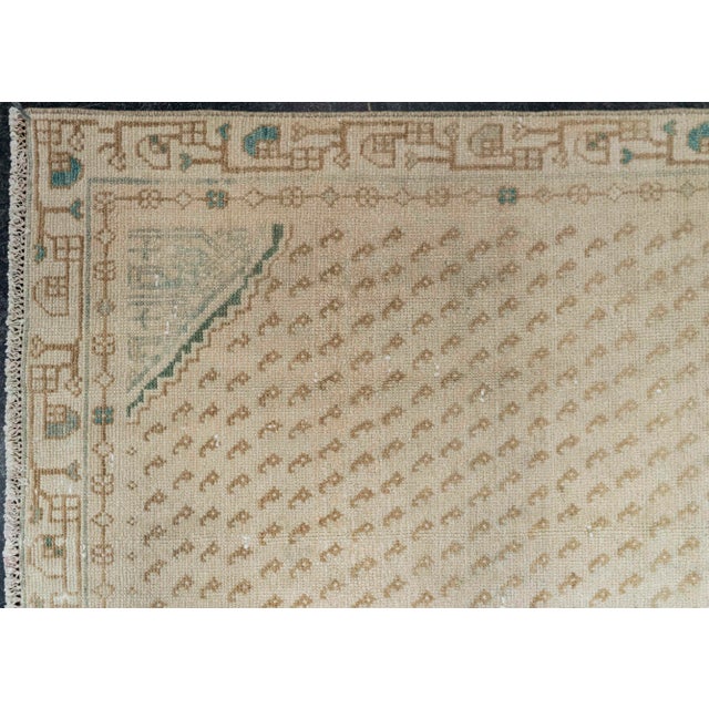 Early 21st Century Turkish Vintage Rug 3'5" x 9'7" #21113 For Sale - Image 5 of 8