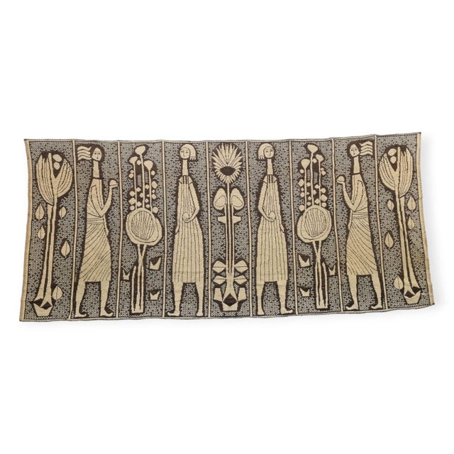 Mid-Century Wall Tapestry, 1970s For Sale - Image 9 of 9
