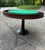 American Antique Poker Table W/ Dining Table Cover For Sale - Image 3 of 12