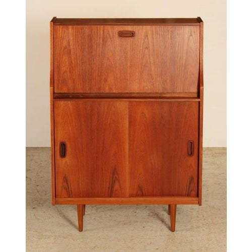Mid-Century Modern Teak Secretaire, 1960s For Sale - Image 11 of 11