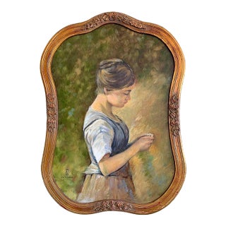 1970s Dirk Foslien La Vachere After Theodore Robinson For Sale