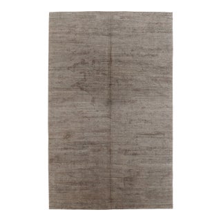 Rug & Kilim’s Modern Textural Rug in Neutral Taupe and Gray Tone-on-Tone For Sale