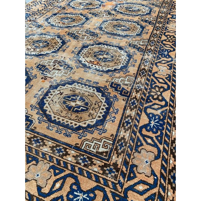 Antique Turkmen Bokhara Rug, 1920s For Sale - Image 12 of 16