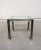 Steel and Brass Square Coffee Table, Belgium, 1980s For Sale - Image 12 of 13