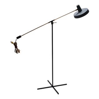 Mid-Century Counterbalance Floor Lamp from Boulanger, Belgium, 1960s For Sale