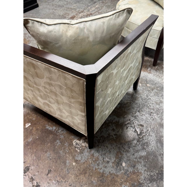 Mitchell Gold Miranda Corner Chairs, Pair For Sale - Image 9 of 12