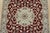 2000 - 2009 Fine Nain Rug 3’4” X 4’10” Red Wool/Silk Wool Traditional Hand-Knotted Carpet For Sale - Image 5 of 12