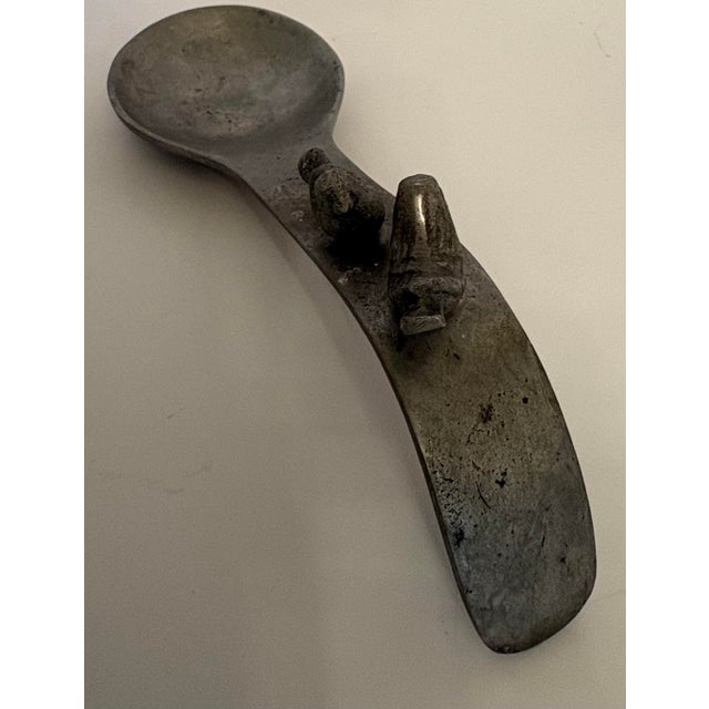 Nicely kept Aluminum Arthur Court Bird Spoon Rest approx. 10.5'' L x 3.5'' W x 2'' T. found this cute little spoon rest...