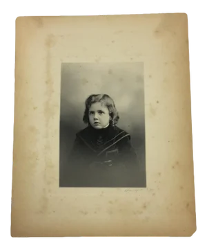 19th Century Photograph of a Boy