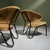 Rattan Lounge Chairs with Black Tubular Steel Frames by Dirk van Sliedregt for Gebroeders Jonkers, Netherlands, 1960s, Set of 4 For Sale - Image 6 of 10