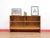 Mid-Century Modern Mid Century Modern Vintage Teak Bookcase Glass Door Display Cabinet For Sale - Image 3 of 9