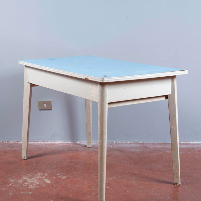 Unrestored Vintage Kitchen Table For Sale - Image 6 of 18