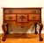Vintage Chippendale Sunrise Lowboy For Sale - Image 4 of 12
