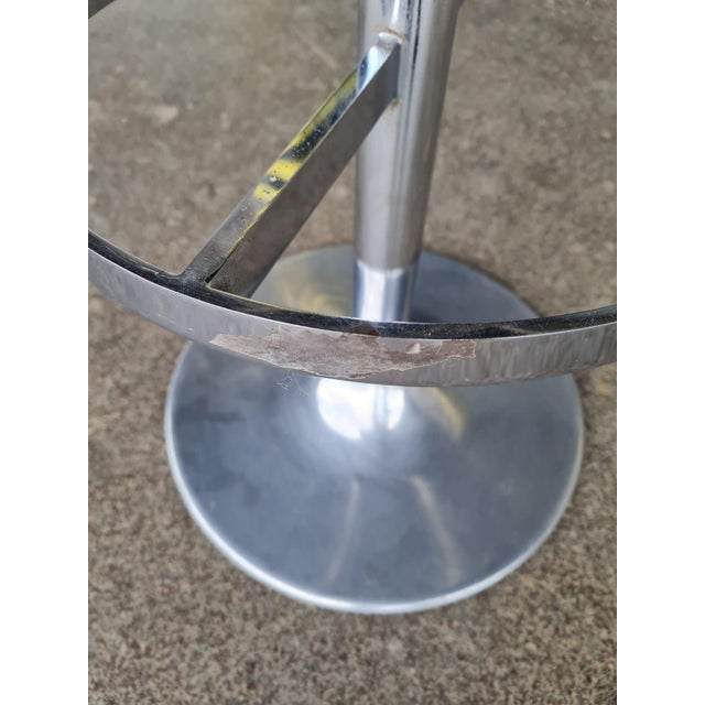 Vintage French Bar Stools, 1980s, Set of 3, in Very Good conditions. Designed 1970 to 1979