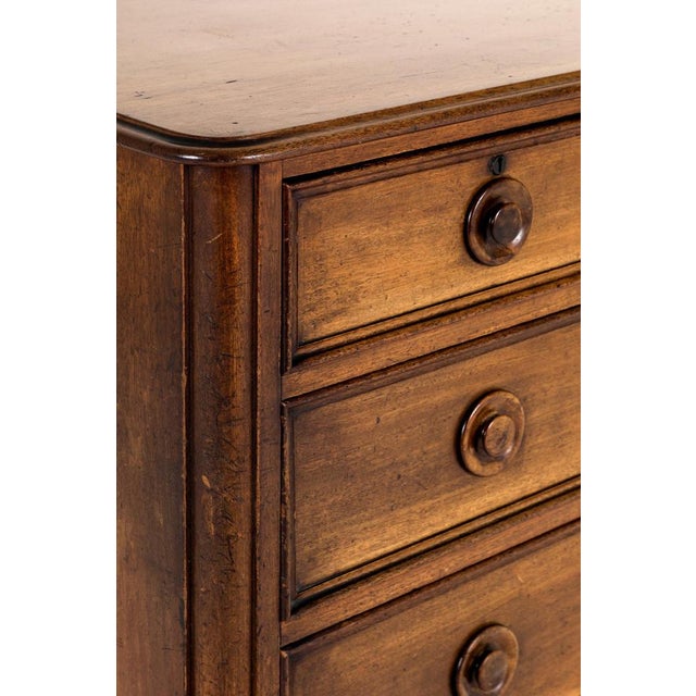 English Mahogany Chest of Drawers For Sale - Image 6 of 12